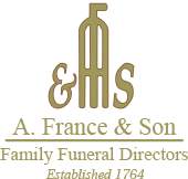 A France & Son Funeral Directors logo
