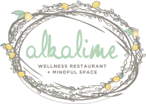 ALKALIME HEALTHY RESTAURANT logo