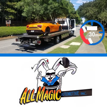 All Magic Towing logo