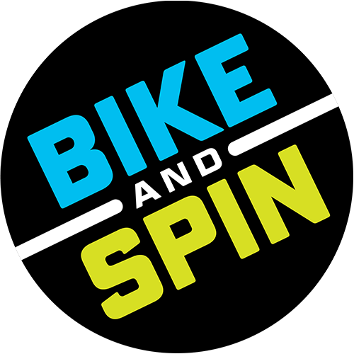 Bike and Spin logo