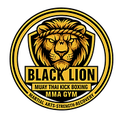 BLACK LION THAI BOXING & MMA logo