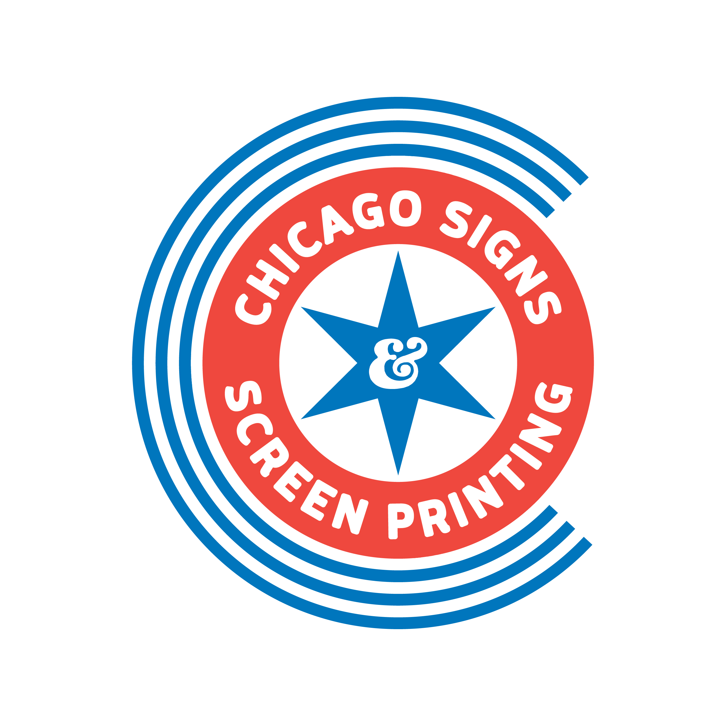 Chicago Signs & Screen Printing logo