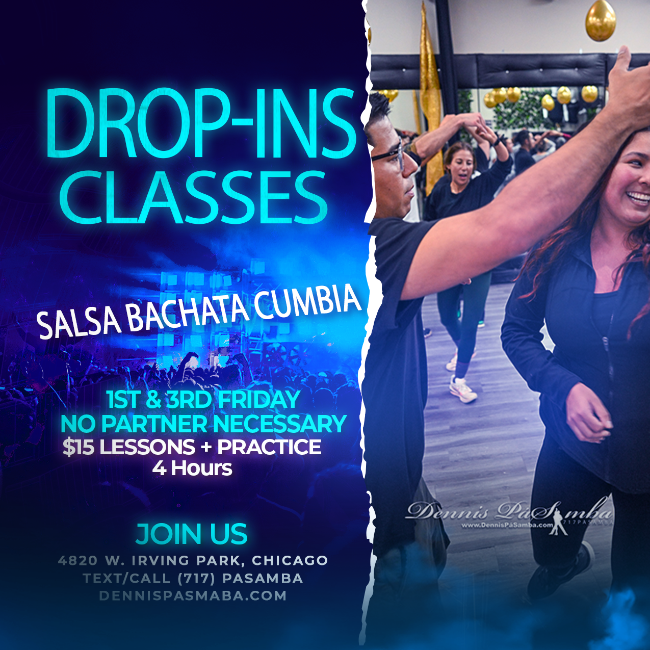 Dennis PaSamba Dance Company logo