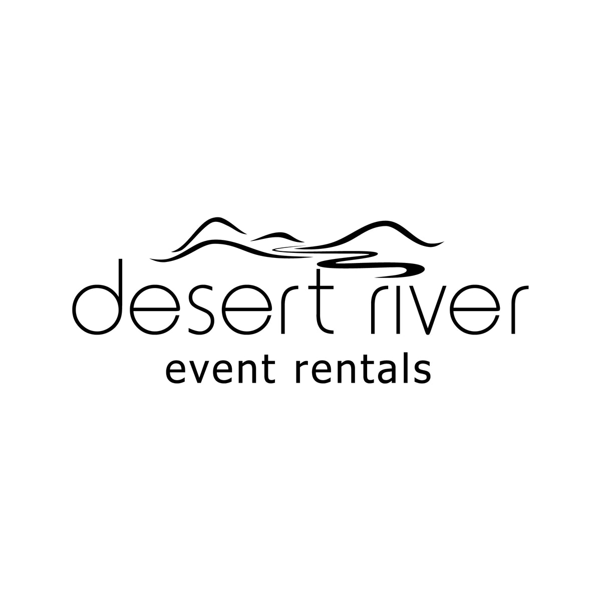 Desert River Event Rentals logo