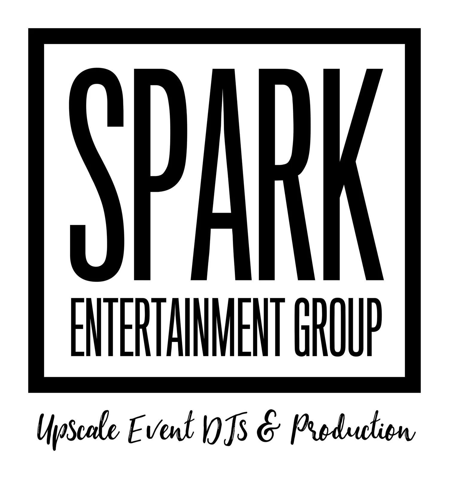 DJ D. Jones and The Spark Entertainment Group logo