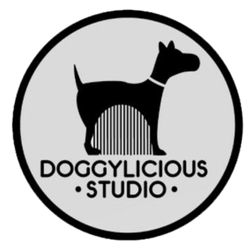 Doggylicious (Est. 2011) - Dog grooming service logo