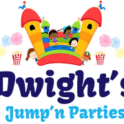 Dwight's Jump'n Parties logo