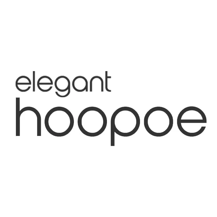 elegant hoopoe logo