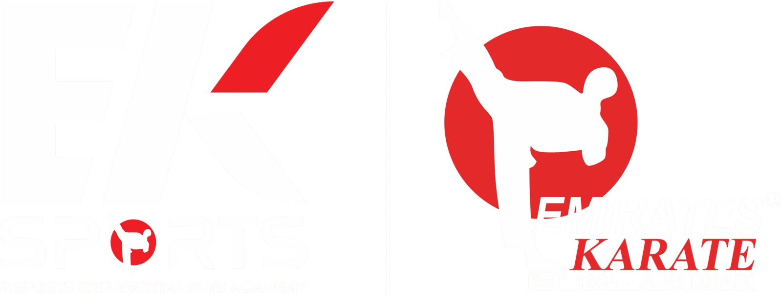 Emirates Karate Salam Street E10 logo
