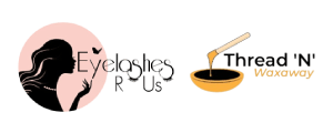Eyelashes R Us - Thread 'N' Wax Away logo