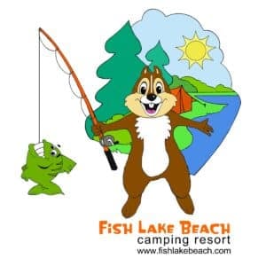 Fish Lake Beach Camping Resort logo