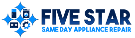 Five Star Same Day Appliance Repair logo