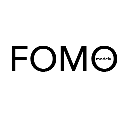 FOMO MODELS & Creative logo