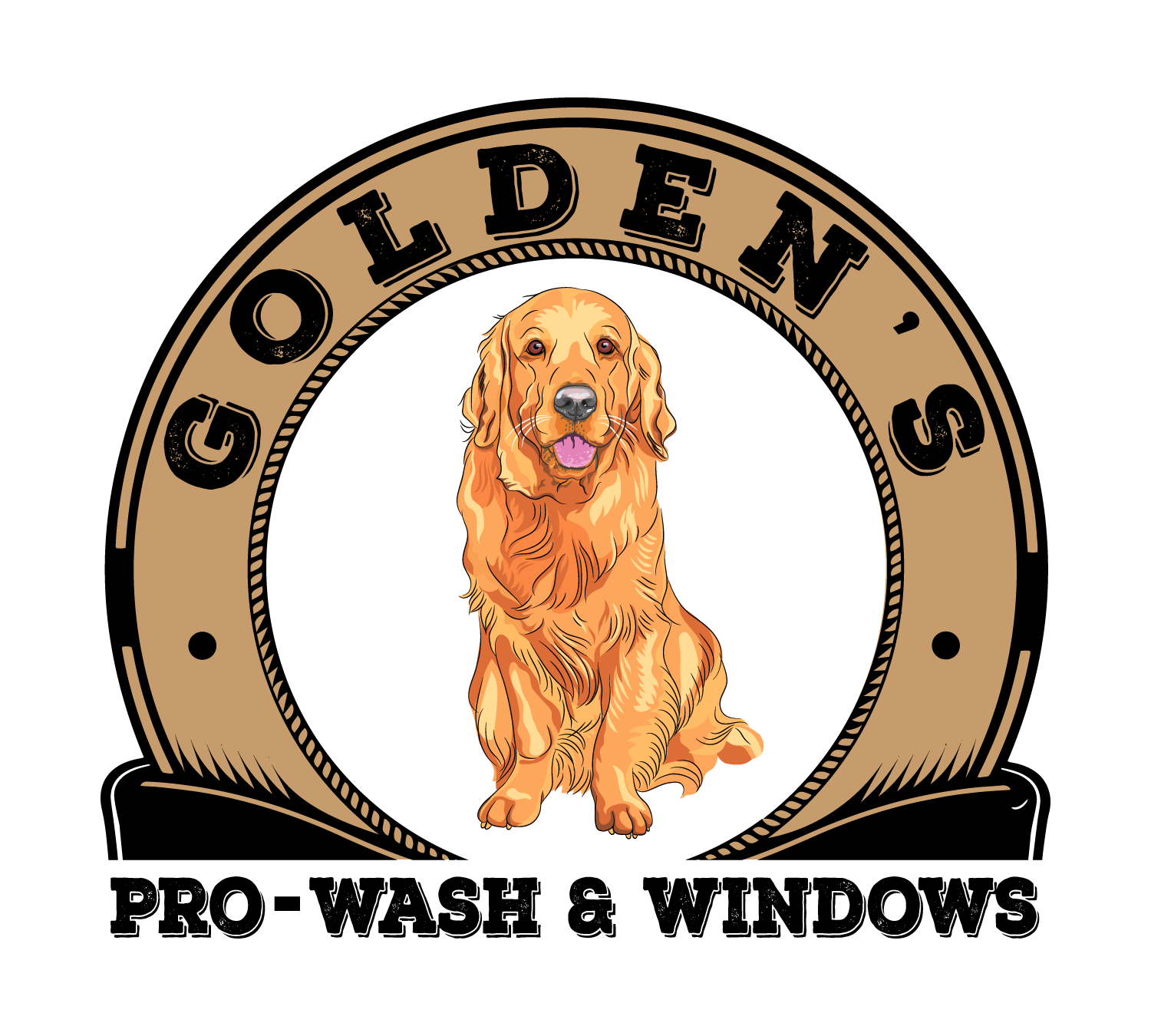Golden’s Pro-Wash & Windows logo