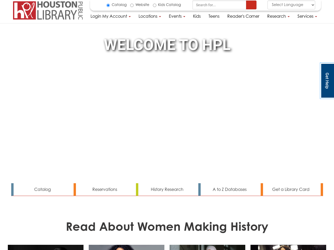 Heights Neighborhood Library logo