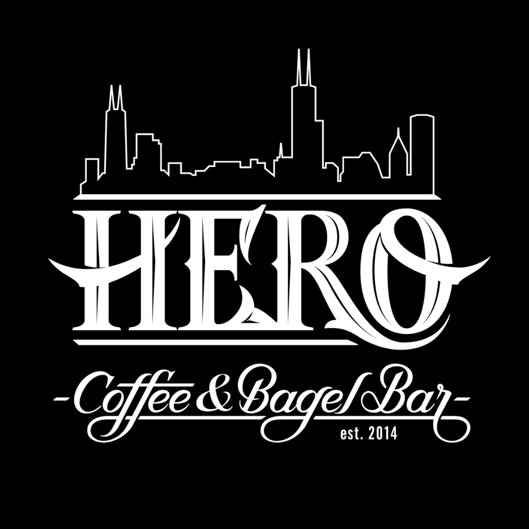 Hero Coffee and Bagel Bar logo