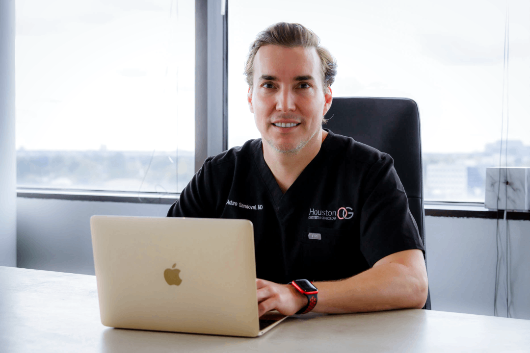 Houston Obstetrics & Gynecology: Arturo Sandoval, M.D. FACOG logo