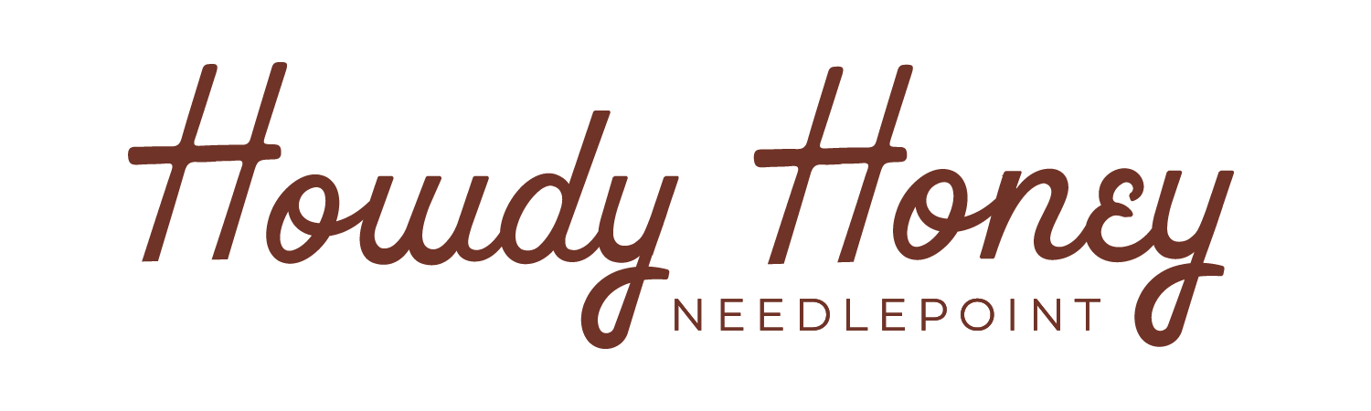 Howdy Honey Needlepoint logo