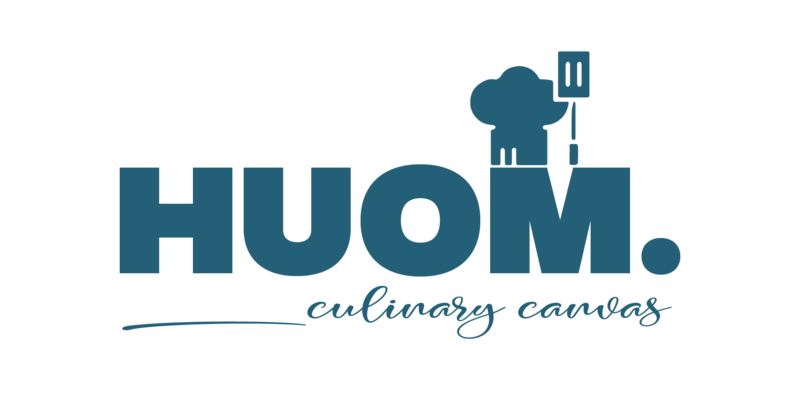 HUOM. Culinary Canvas logo