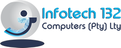 Infotech132 computer Pty/Internet Cafe logo