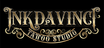 Ink DaVinci Tattoo Shop logo