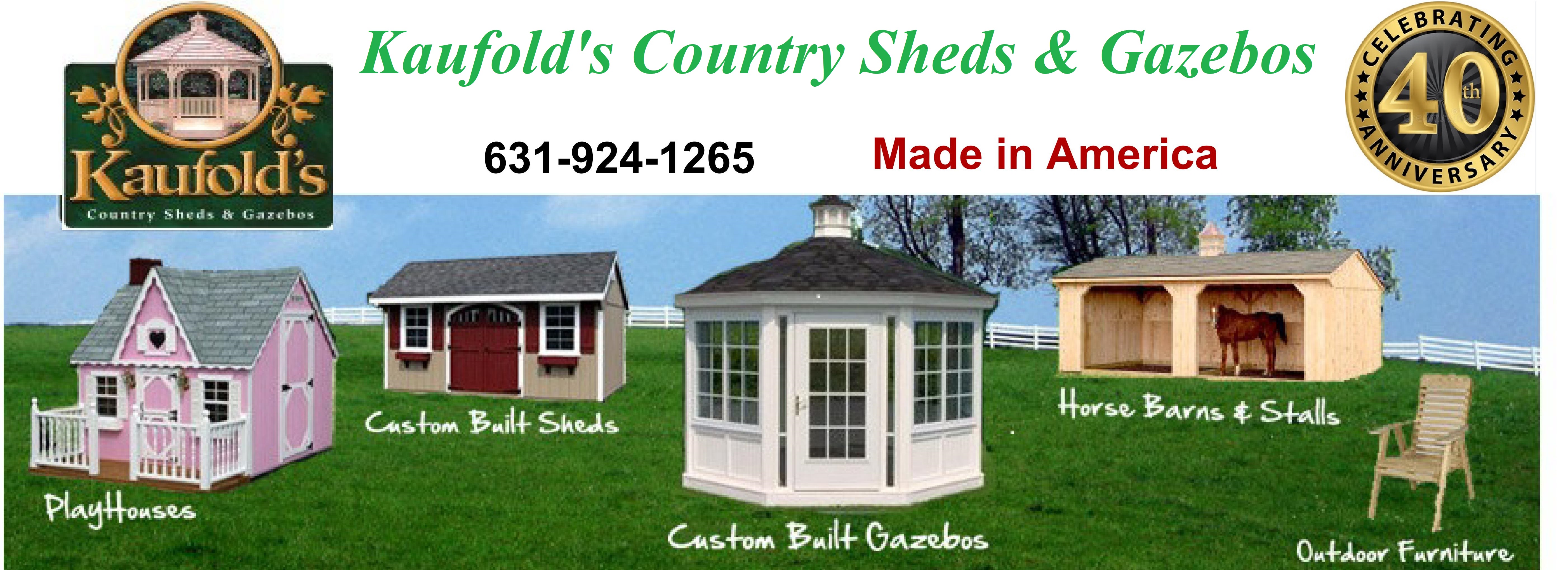Kaufold's Country Sheds & Gazebos, Inc logo