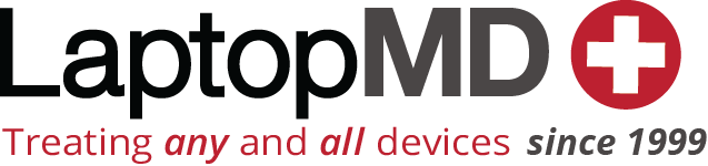 LaptopMD+ logo