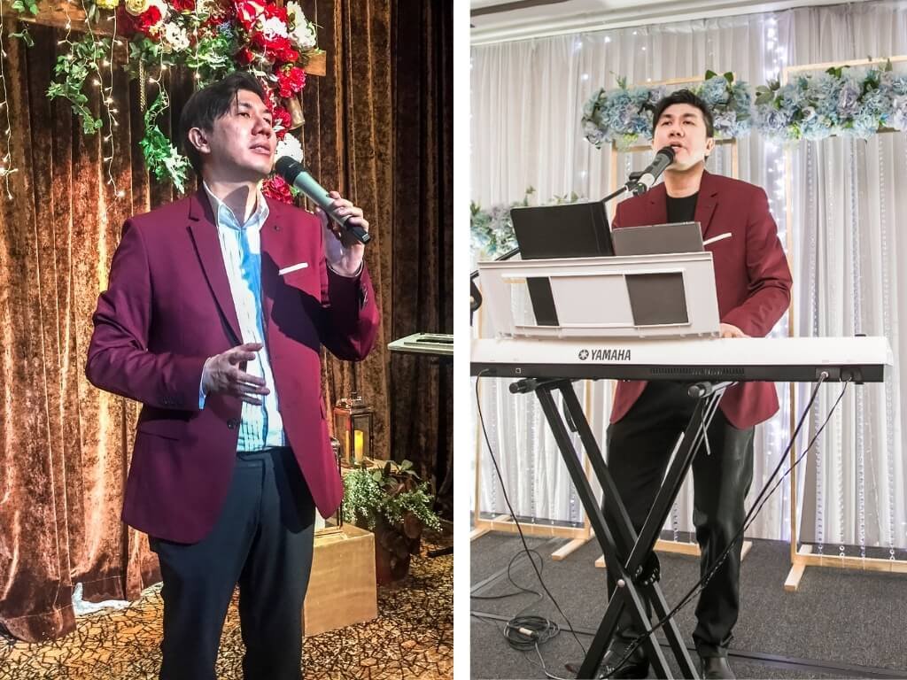Linus Lee The Wedding Master & Masterpiece Entertainment - Wedding Emcee, Organizer, Music Entertainer Singapore logo