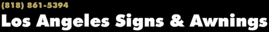 Los Angeles Signs & Awnings logo