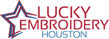Lucky Embroidery & Screen Printing logo