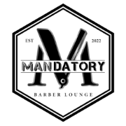 Mandatory Barber Lounge logo