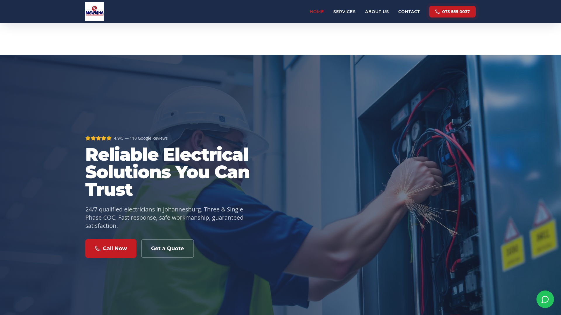 Mawisha Electrical (Three & Single Phase COC) 24/7 Qualified Electricians logo