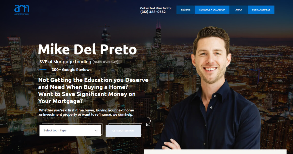 Mike Del Preto logo