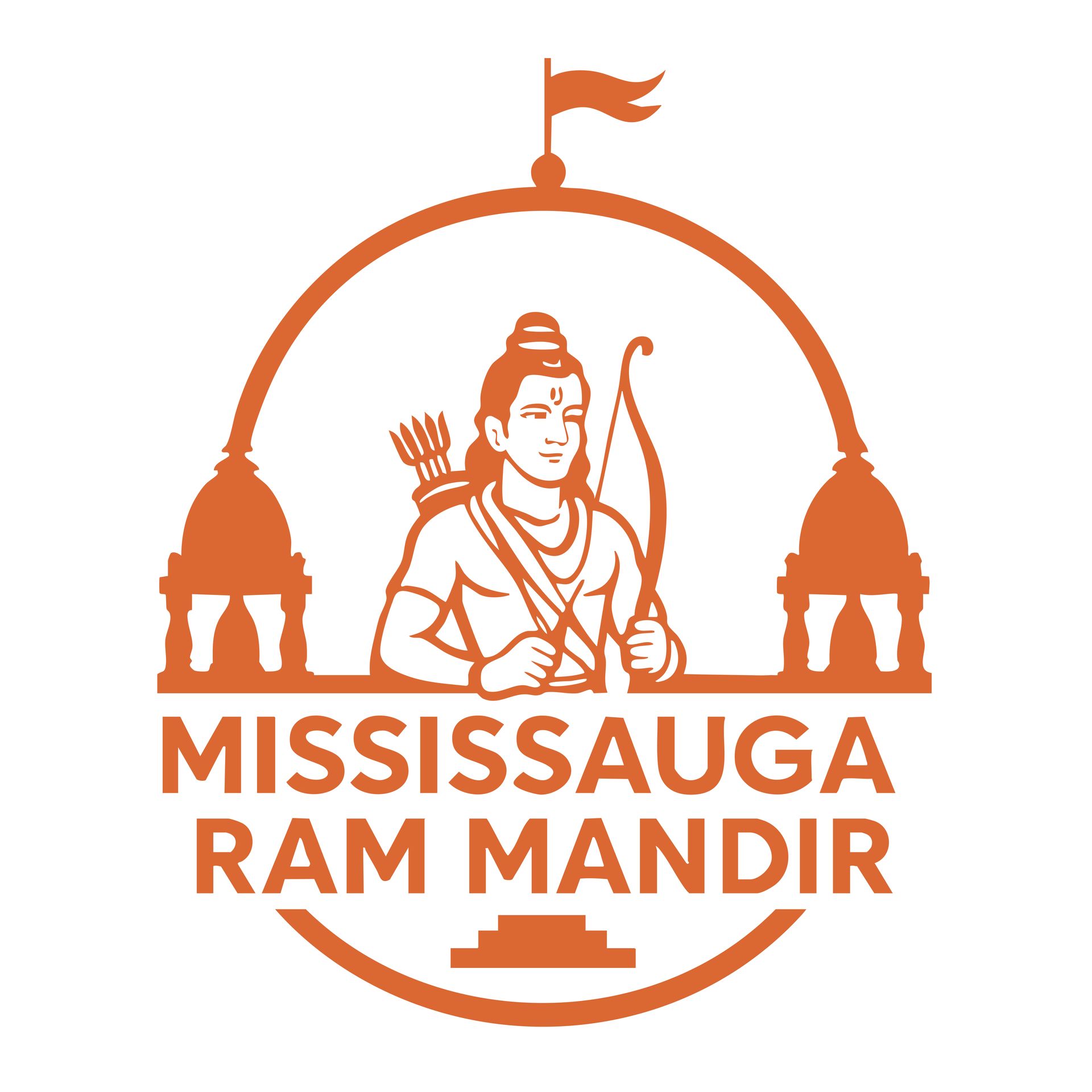 Mississauga's Ram Mandir logo