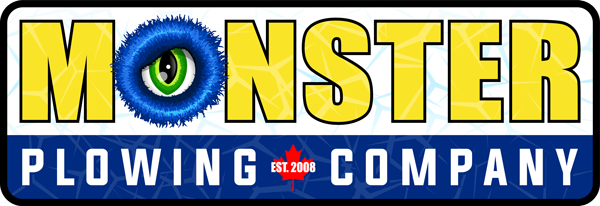 Monster Plowing Company logo