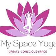 My Space Yoga- creating conscious space logo