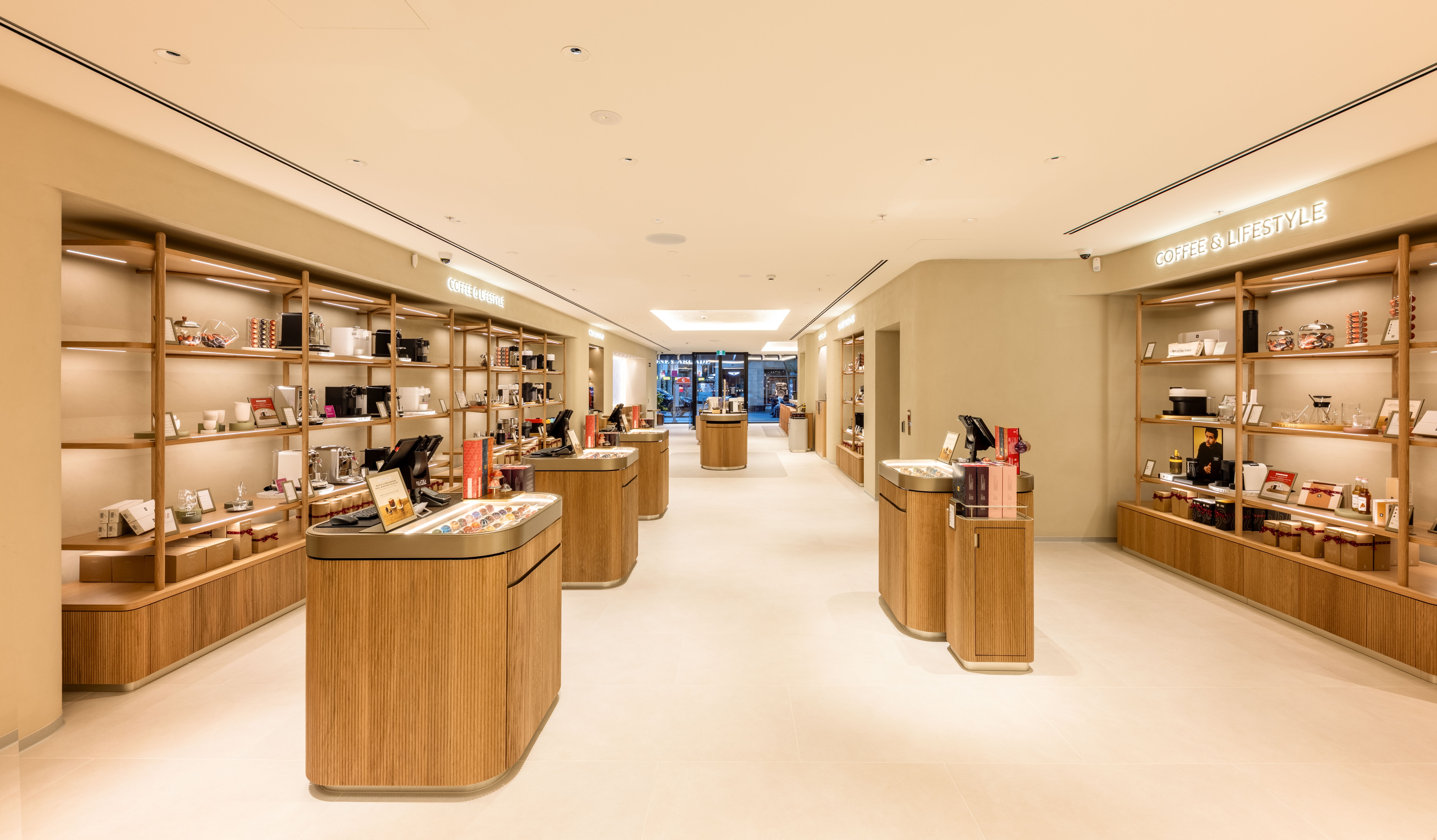 Nespresso Boutique Sydney, Pitt Street logo