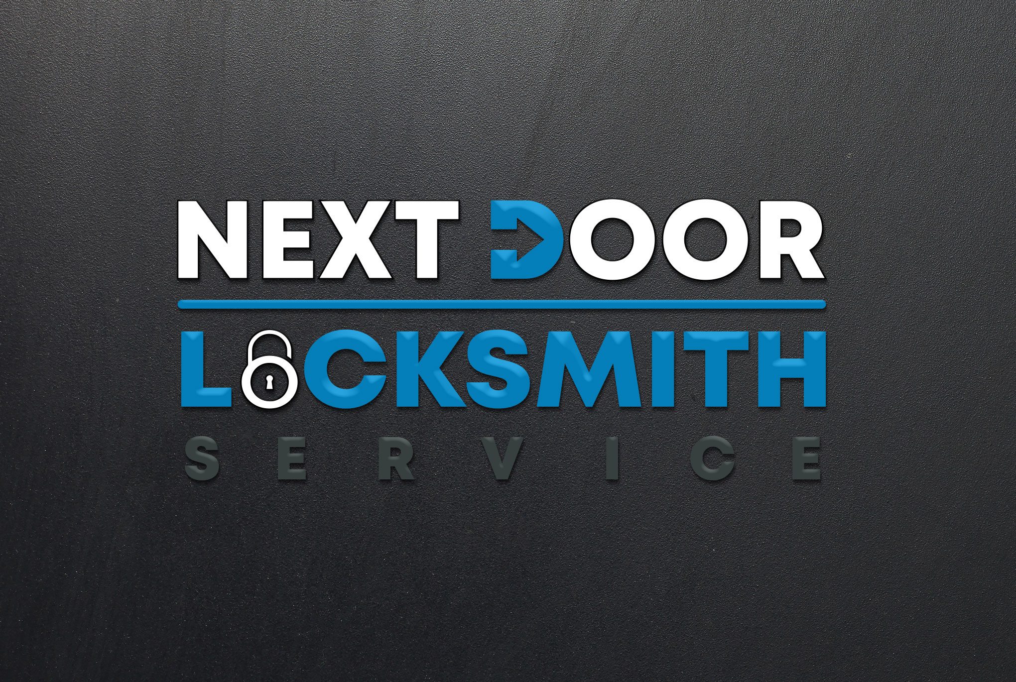 NEXT DOOR LOCKSMITH SERVICE logo