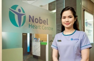 Nobel Heart Centre (Mount Elizabeth Novena) logo