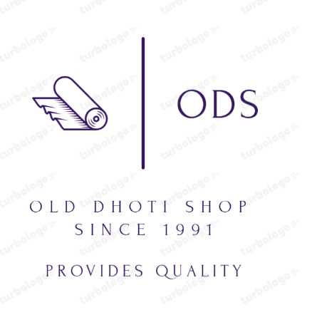 Old dhoti shop logo