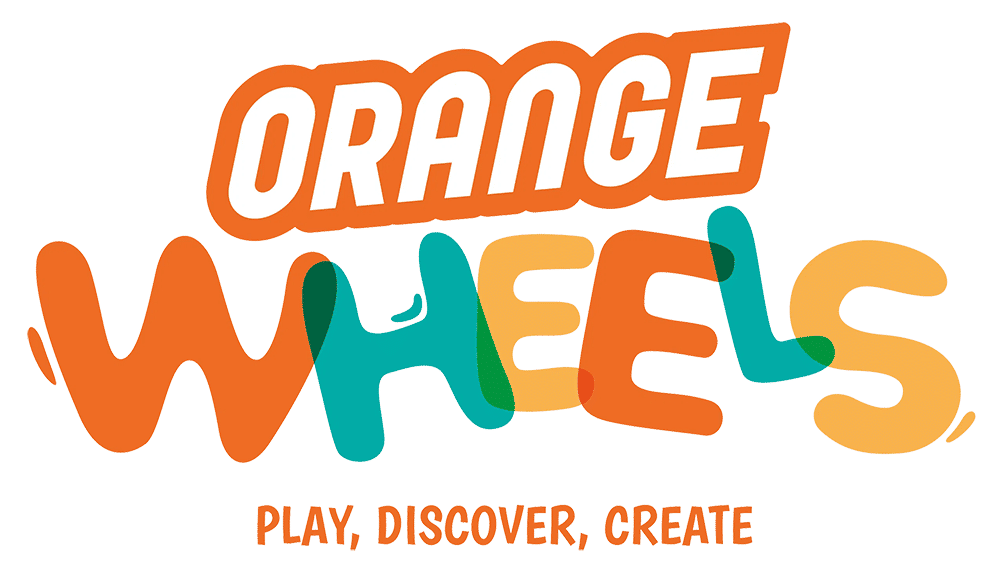 Orange Wheels - Reem Mall logo