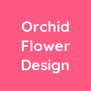 Orchid Flower logo
