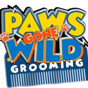 Paws Gone Wild Mobile Pet Grooming logo