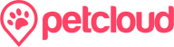 PetCloud | Pet Boarding, Pet Sitters, Doggy Daycare, and Dog Walkers. Police checked. Web Vet Support available logo