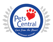 Pets Central Veterinary Academy 獸醫學院 logo