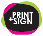Print Plus Sign logo
