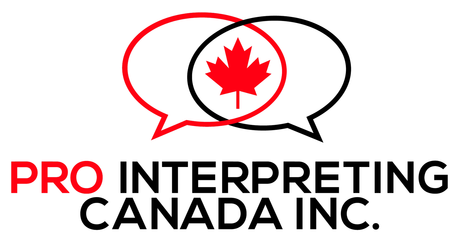 PRO Interpreting Canada logo