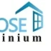 Royal Rose Glass Aluminium Glass Rooms Bifold Folding Doors Windows doors glass Partition Ultra Slim Sliding Glass work dubai logo