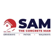 Sam The Concrete Man Atlanta logo