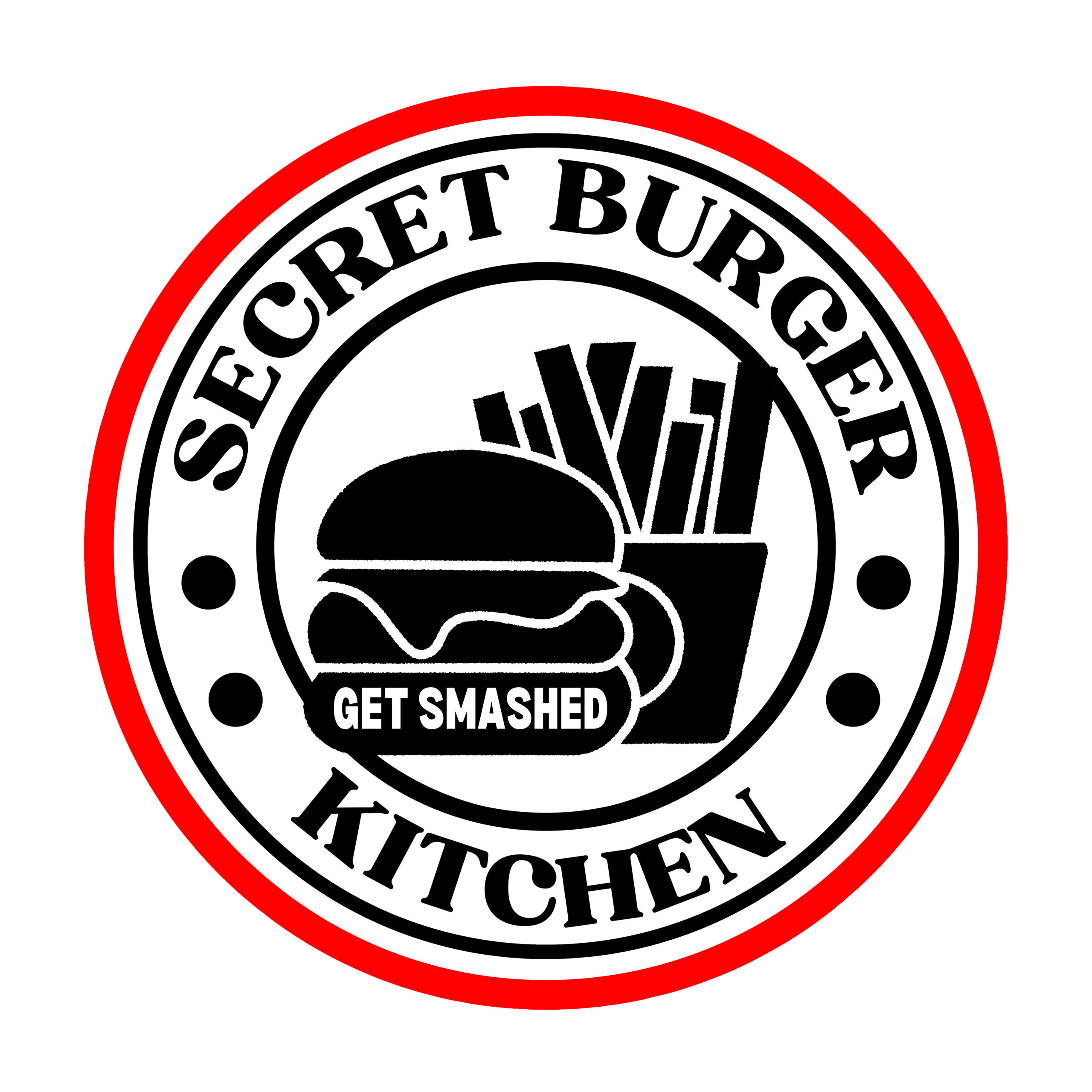 Secret Burger Kitchen Seattle Smash Burgers logo